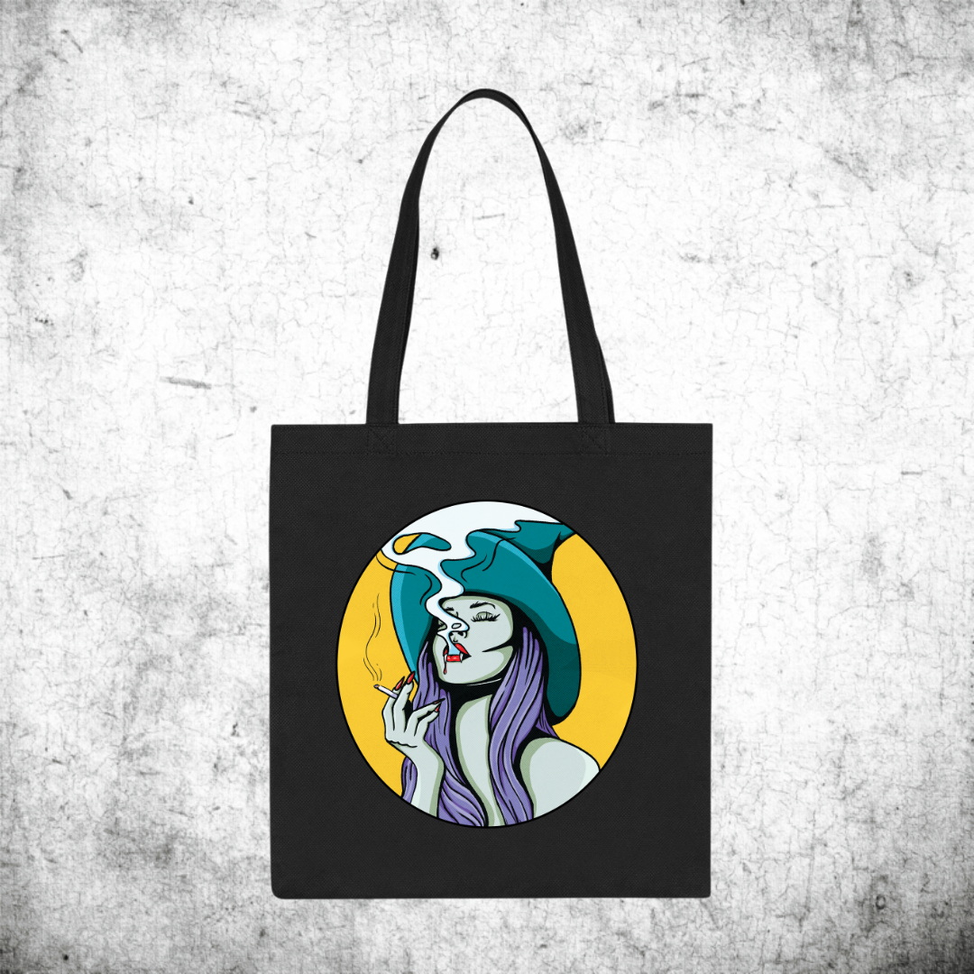 Vintage Vamp Tote Bag