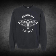 Anti-Social Butterfly Crewneck Sweatshirt