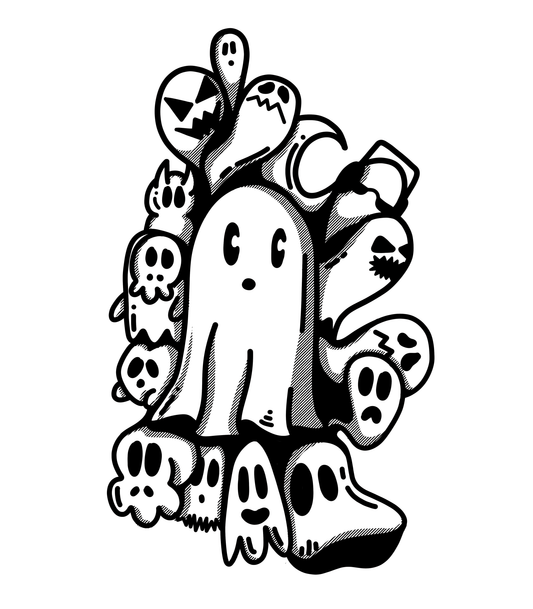 Ghost on Ghost T-Shirt